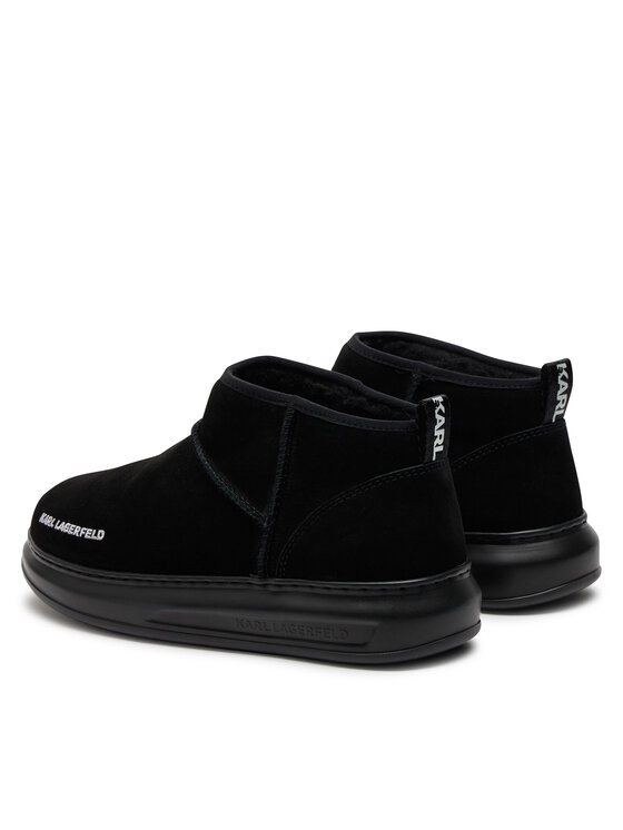 KARL LAGERFELD KARL LAGERFELD Bokacsizma KL44522 Fekete