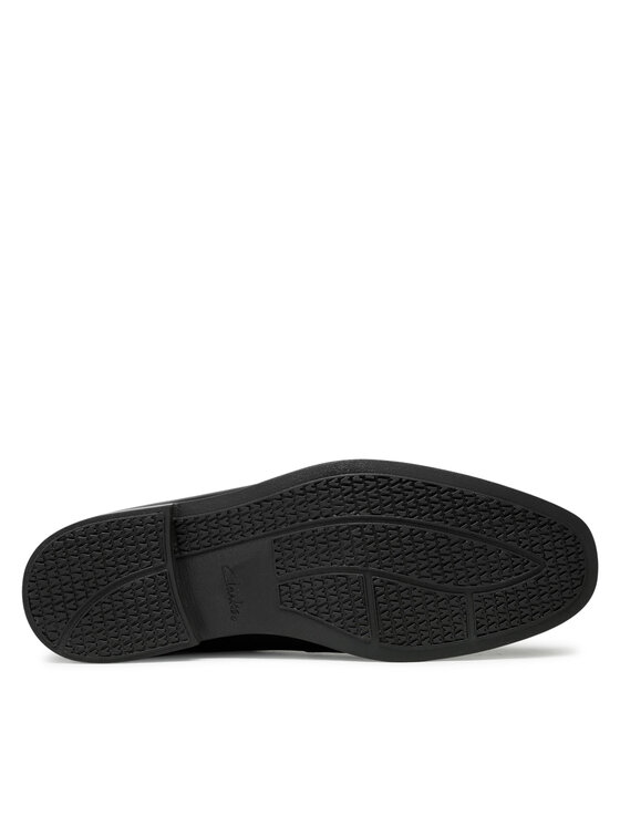 Clarks Clarks Slipper Howard Edge 261622467 Schwarz