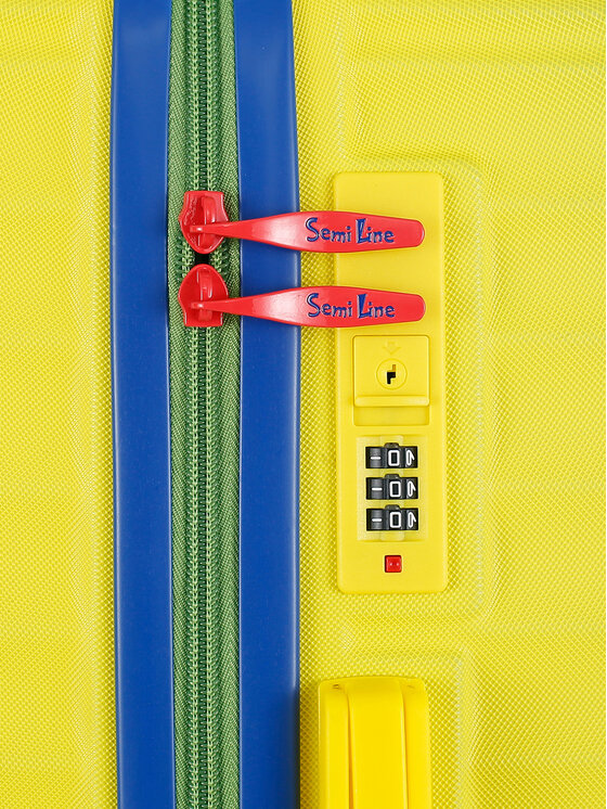 Semi Line Semi Line Suur kohver T5934-3 Kollane