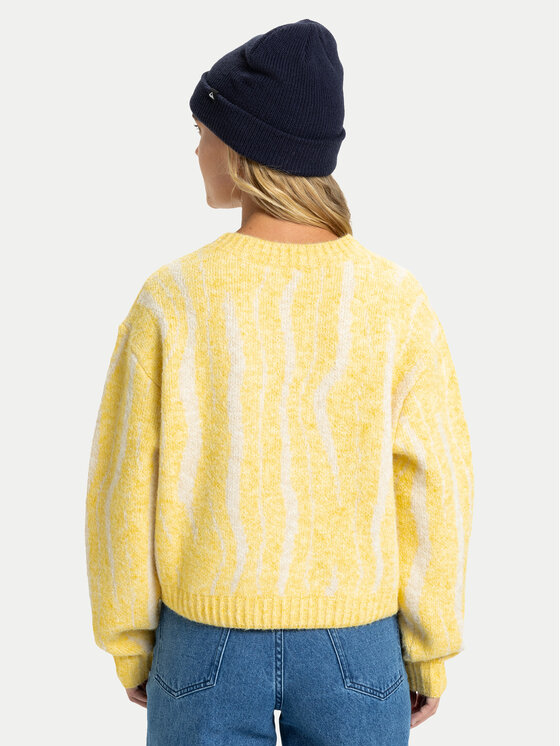 Quiksilver Quiksilver Maglione Selwyn EQWSW03031 Giallo Cropp Fit