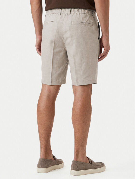 BOSS BOSS Szorty materiałowe Kane1 50557537 Szary Regular Fit