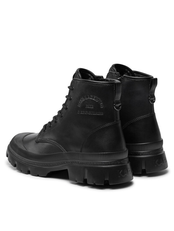 KARL LAGERFELD KARL LAGERFELD Kozačky KL25264A Černá