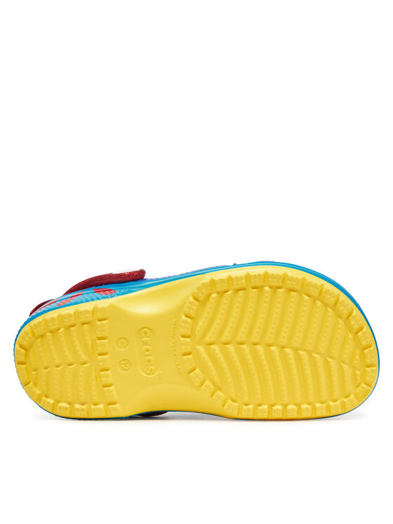 Crocs Crocs Klapki Snow White Classic Clog K 209495 Niebieski
