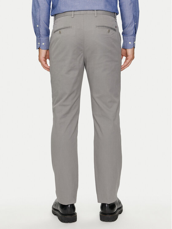 Tommy Hilfiger Tommy Hilfiger Chinos kelnes Denton MW0MW25964 Pilka Straight Fit