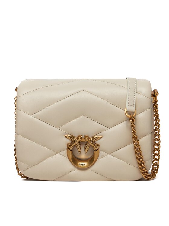 PINKO Pinko Borsetta Love Click Puff Baby PE 24 PLTT 101584 A1ET Bianco