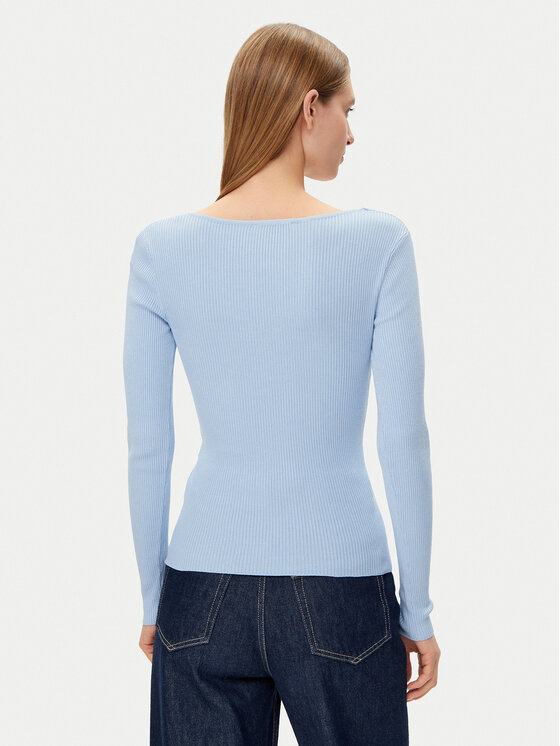 Morgan Morgan Pullover 232-MBANZA Himmelblau Slim Fit