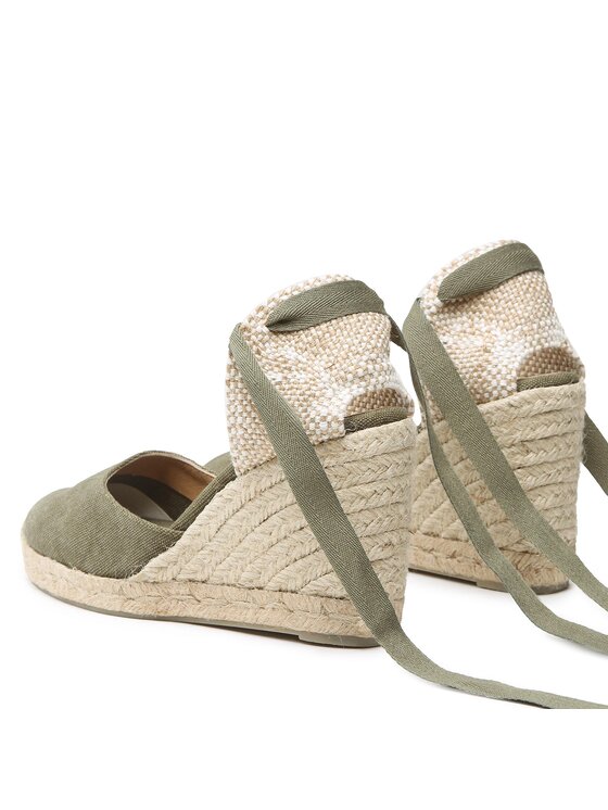 Castañer Castañer Espadryle Carina/8/002 021642-414 Zielony