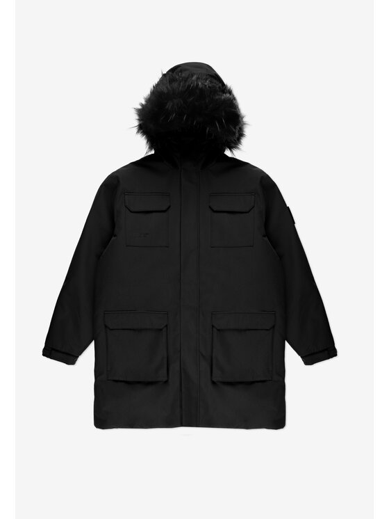 PROSTO. PROSTO. Kurtka zimowa Expedition Parka Czarny Regular Fit