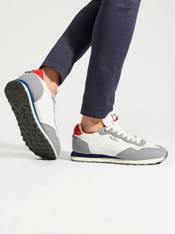 Pepe Jeans Pepe Jeans Laisvalaikio batai Natch Basic M PMS40010 Balta