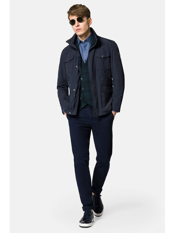 Lancerto Lancerto Kurtka przejściowa Detroit KU131123000009 Granatowy Regular Fit
