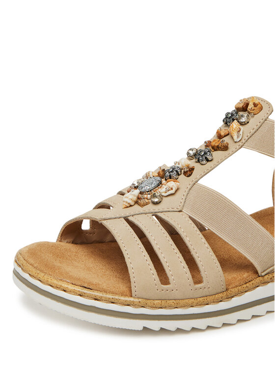 Rieker Rieker Sandali V0649-62 Beige