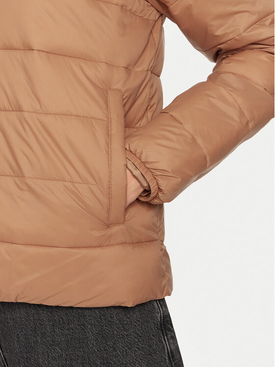 Roxy Roxy Зимно яке Wind Bliss ERJJK03618 Бежов Relaxed Fit
