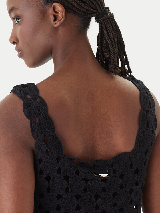 Fracomina Fracomina Topiņš FR26ST4017K488R6 Melns Slim Fit