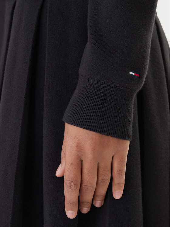 Tommy Jeans Tommy Jeans Kootud kleit Script DW0DW22464 Must Regular Fit