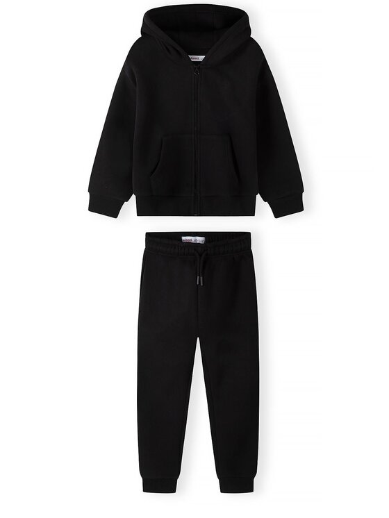 minoti minoti Komplet dresowy 33FLEECE291 Czarny Regular Fit