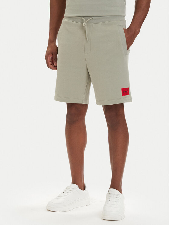 HUGO HUGO Sportovní kraťasy Diz222 50466196 Světle zelená Regular Fit