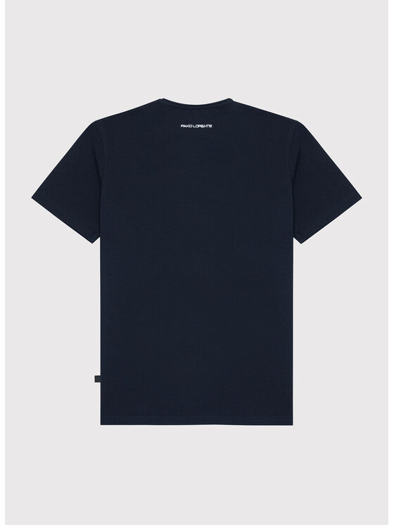 Pako Lorente Pako Lorente T-Shirt P000B-TX-007 Granatowy Classic Fit