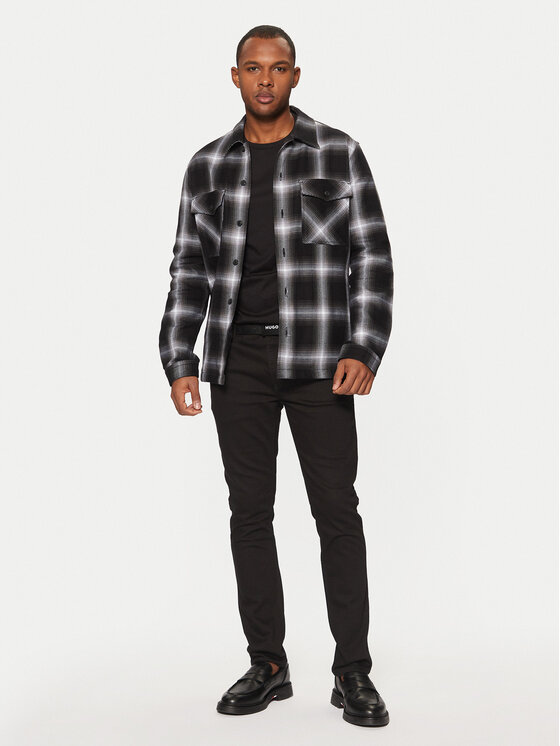 HUGO HUGO Дънки 50522145 Черен Extra Slim Fit