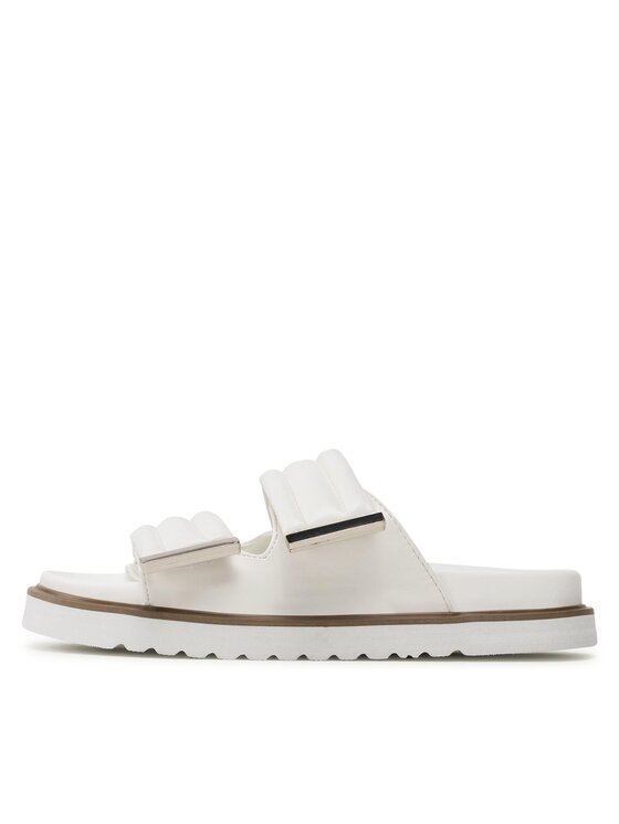 DeeZee DeeZee Pantoletten 86009-4 Weiß