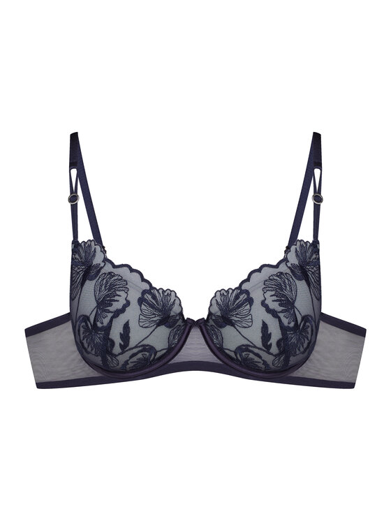 Esotiq Esotiq Biustonosz push-up 41829 Niebieski