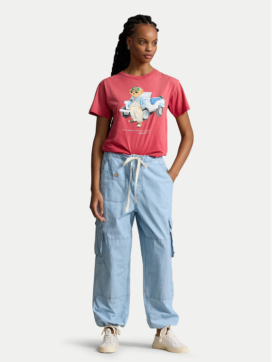 Polo Ralph Lauren Polo Ralph Lauren Тишърт 211935590001 Червен Regular Fit