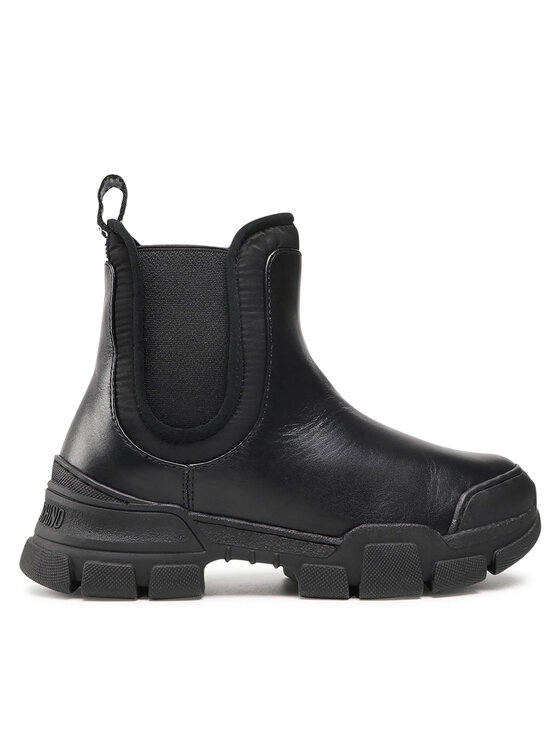 LOVE MOSCHINO LOVE MOSCHINO Kotníková obuv s elastickým prvkem JA15614G0DIAI00A Černá