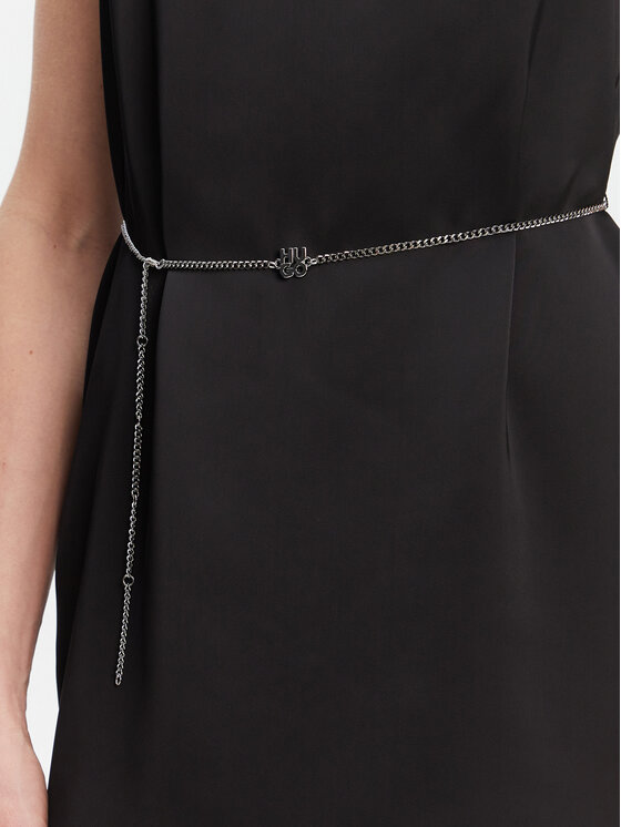HUGO HUGO Abito da cocktail Kinema-1 50536440 Nero Slim Fit