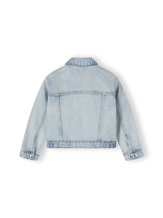 MINOTI MINOTI Kurtka jeansowa 22jacket41 Błękitny Oversize