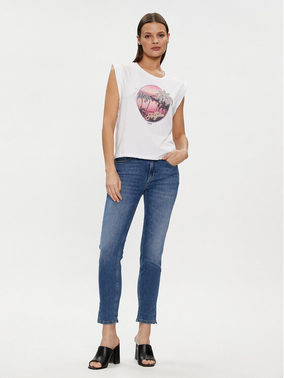 Liu Jo Liu Jo Jeans hlače UA4198 D4448 Modra Skinny Fit
