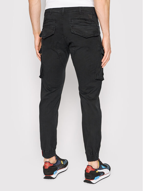 Alpha Industries Alpha Industries Joggers kalhoty Spy 116203 Černá Tapered Fit