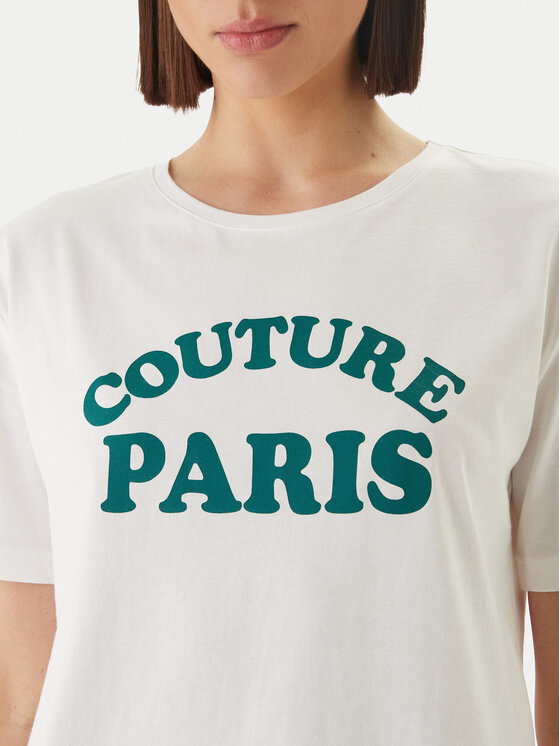 Morgan Morgan T-shirt 261-DARIS Bijela Regular Fit