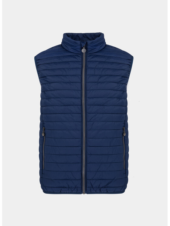Pako Lorente Pako Lorente Kamizelka P21WN-8X-038 Granatowy Regular Fit