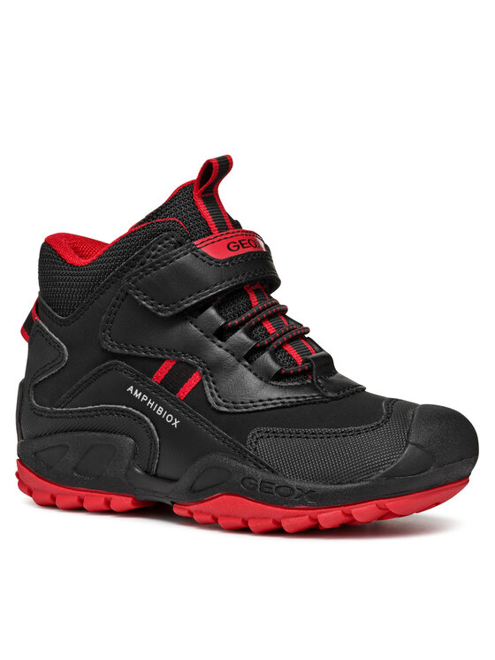 Geox Geox Μποτίνια Jr New Savage B Abx J261WB 050BU C0048 D Μαύρο