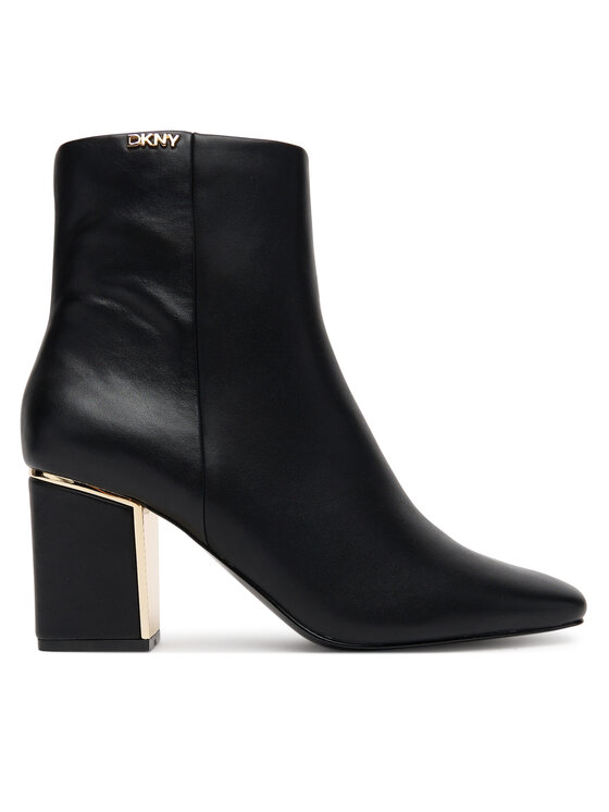 DKNY Botki Cianna K3570036 Czarny