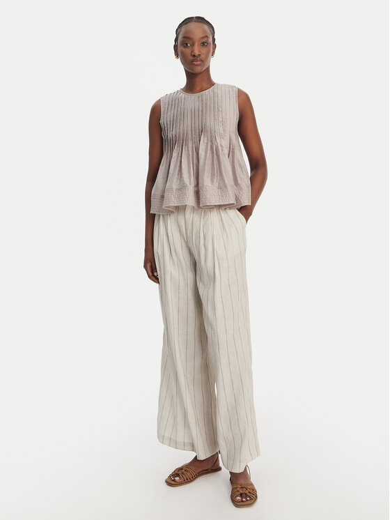 Eleh Eleh Blūze SS260268 Bēšs Regular Fit