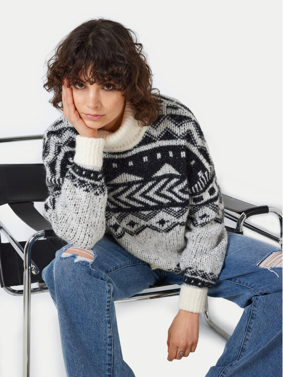 Noisy May Noisy May Rollkragenpullover Share 27022322 Beige Standard Fit