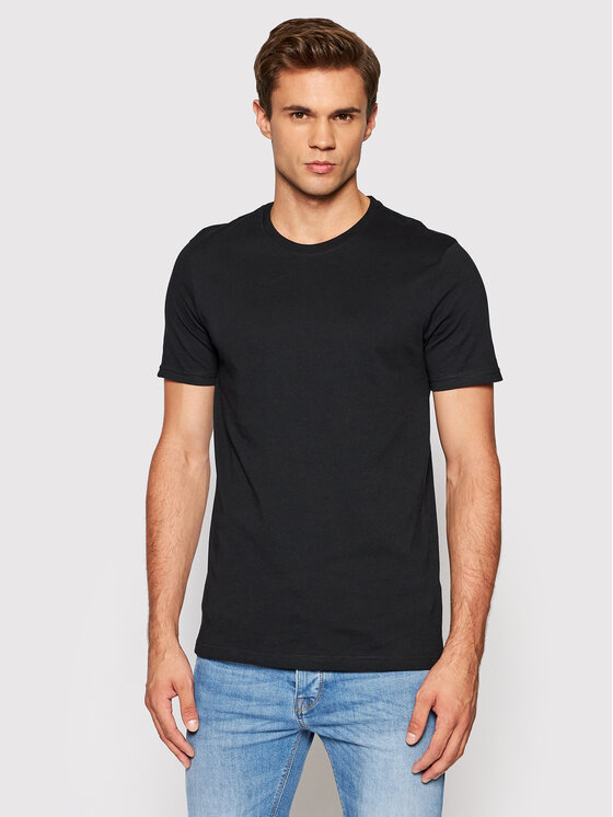 United Colors Of Benetton United Colors Of Benetton Tricou 3U53J1F15 Negru Regular Fit