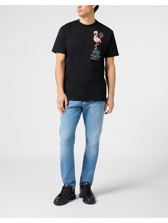 PHILIPP PLEIN PHILIPP PLEIN T-Shirt 30628 Czarny Regular Fit