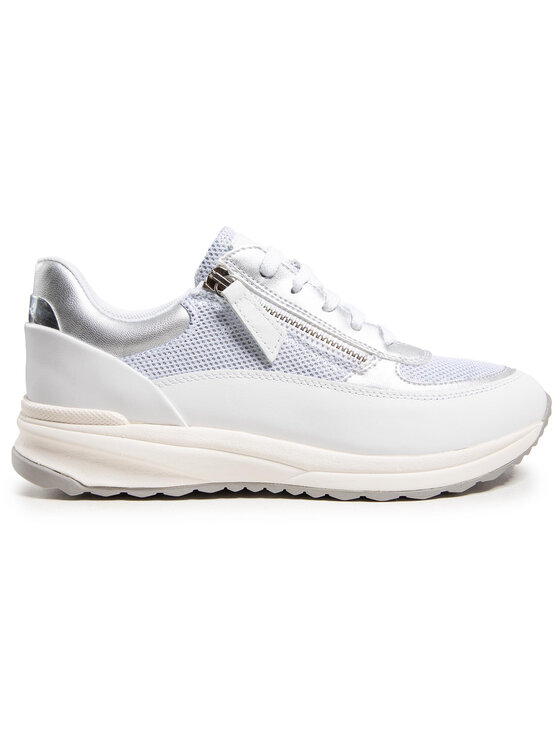 Geox Geox Sneakersy D Airell A D152SA 02241 C5000 Biały
