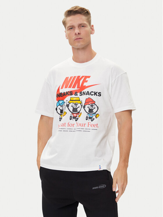 Nike Nike T-Shirt HJ0754 Bílá Regular Fit