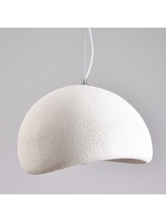 MIAhome MIAhome Lampa wisząca Japandi 60 cm Biały