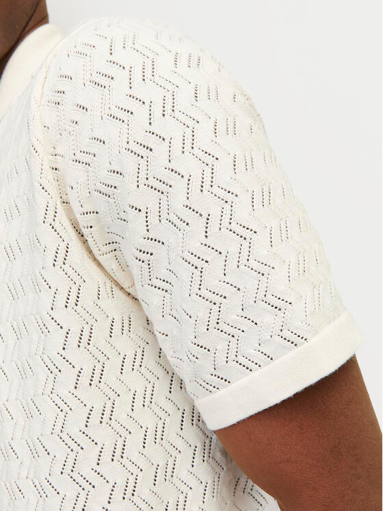 Jack&Jones Jack&Jones Camicia Jornoto 12255011 Écru Regular Fit