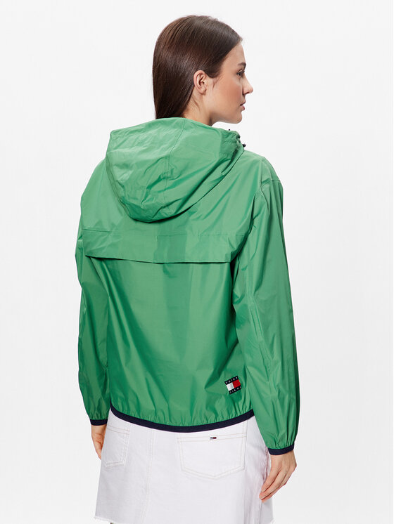 Tommy Jeans Tommy Jeans Anorak jakna Chicago DW0DW15333 Zelena Regular Fit