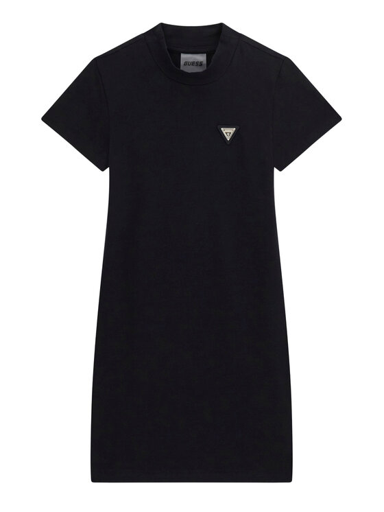 Guess Guess Kleid für den Alltag J6RK31 J1314 Schwarz Regular Fit