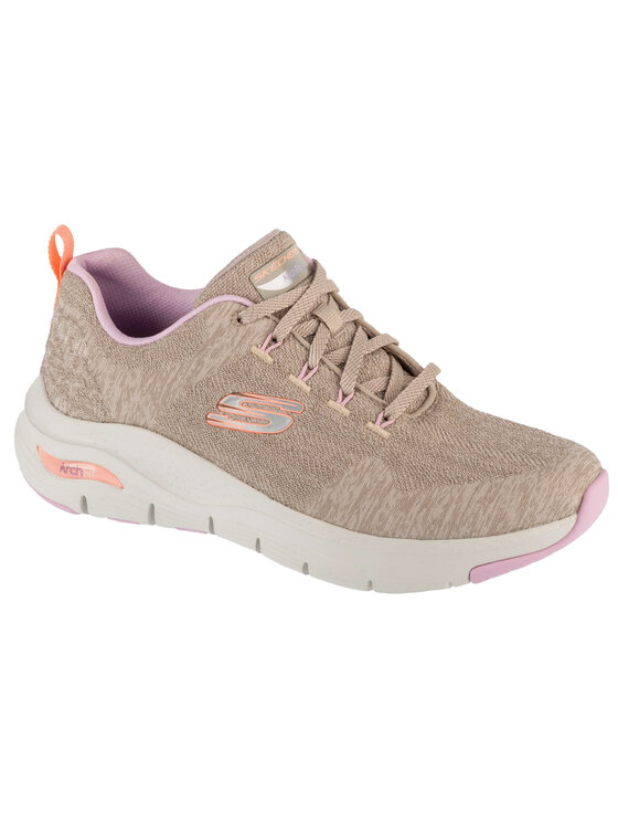 Skechers Skechers Sneakersy Skechers Arch Fit Comfy Wave Beżowy