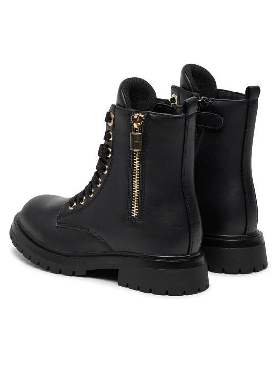 Tommy Hilfiger Tommy Hilfiger Ορειβατικά παπούτσια Lace-Up Bootie T3A5-33567-1351 M Μαύρο