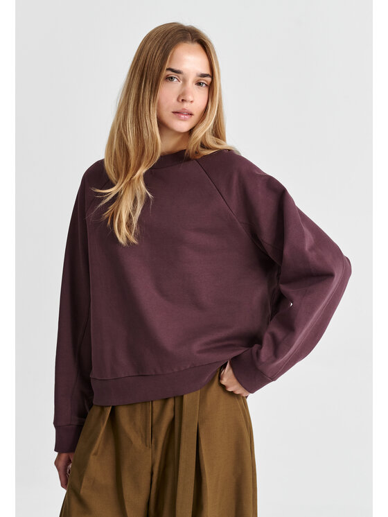 TATUUM TATUUM Bluza INKO Brązowy Casual Fit