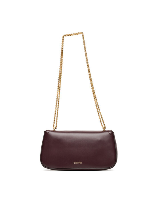 Calvin Klein Calvin Klein Torbica Ck Convertible Chain Small Bag LV04F3172G Tamnocrvena