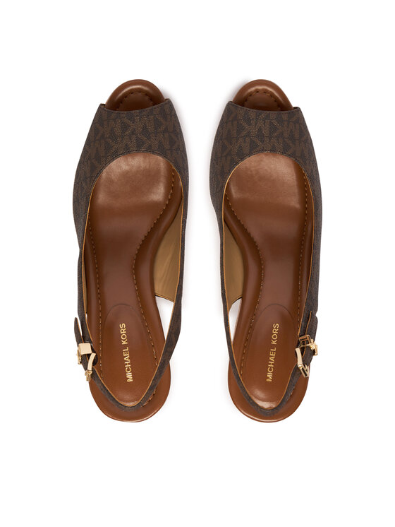 MICHAEL Michael Kors MICHAEL Michael Kors Sandales Rosie Wedge 40S6RSHS1B Brūns