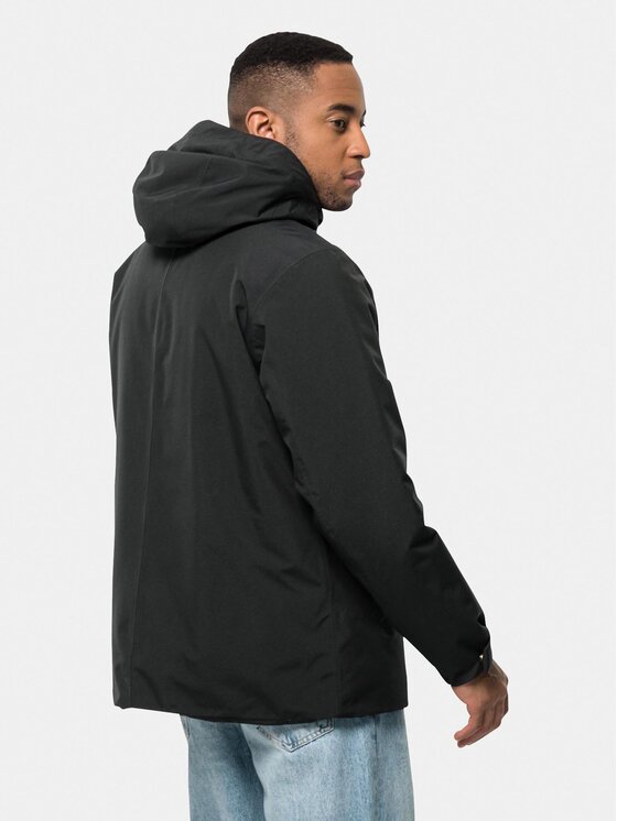 Jack Wolfskin Jack Wolfskin Kurtka zimowa Tempelhof Jkt 1115491 Czarny Regular Fit